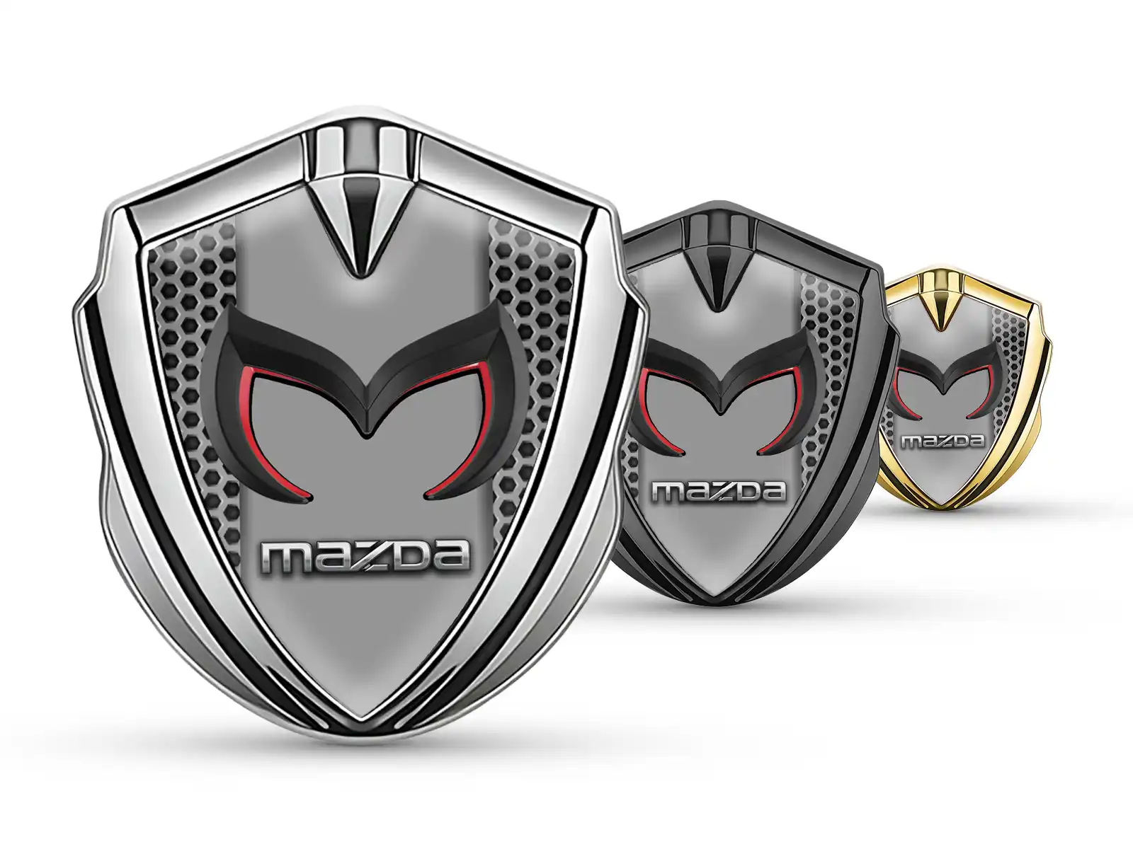 Mazda Emblem Car Badge Max Style Sturdy Metal Build